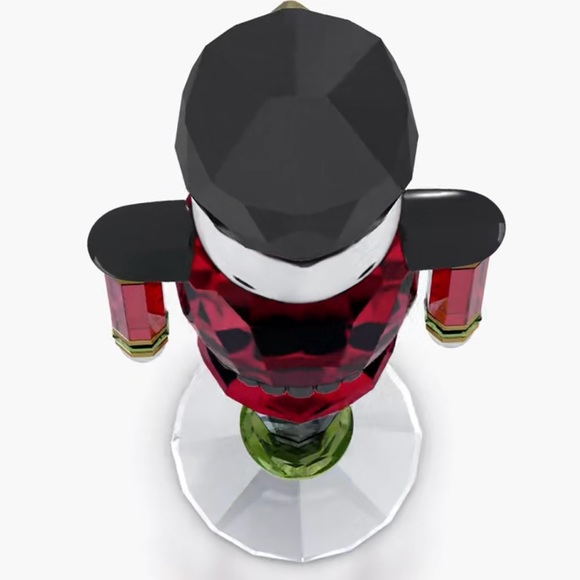 NIB Authentic Swarovski Holiday Cheers Nutcracker Red Crystal Figurine #5626017 - Picture 6 of 7
